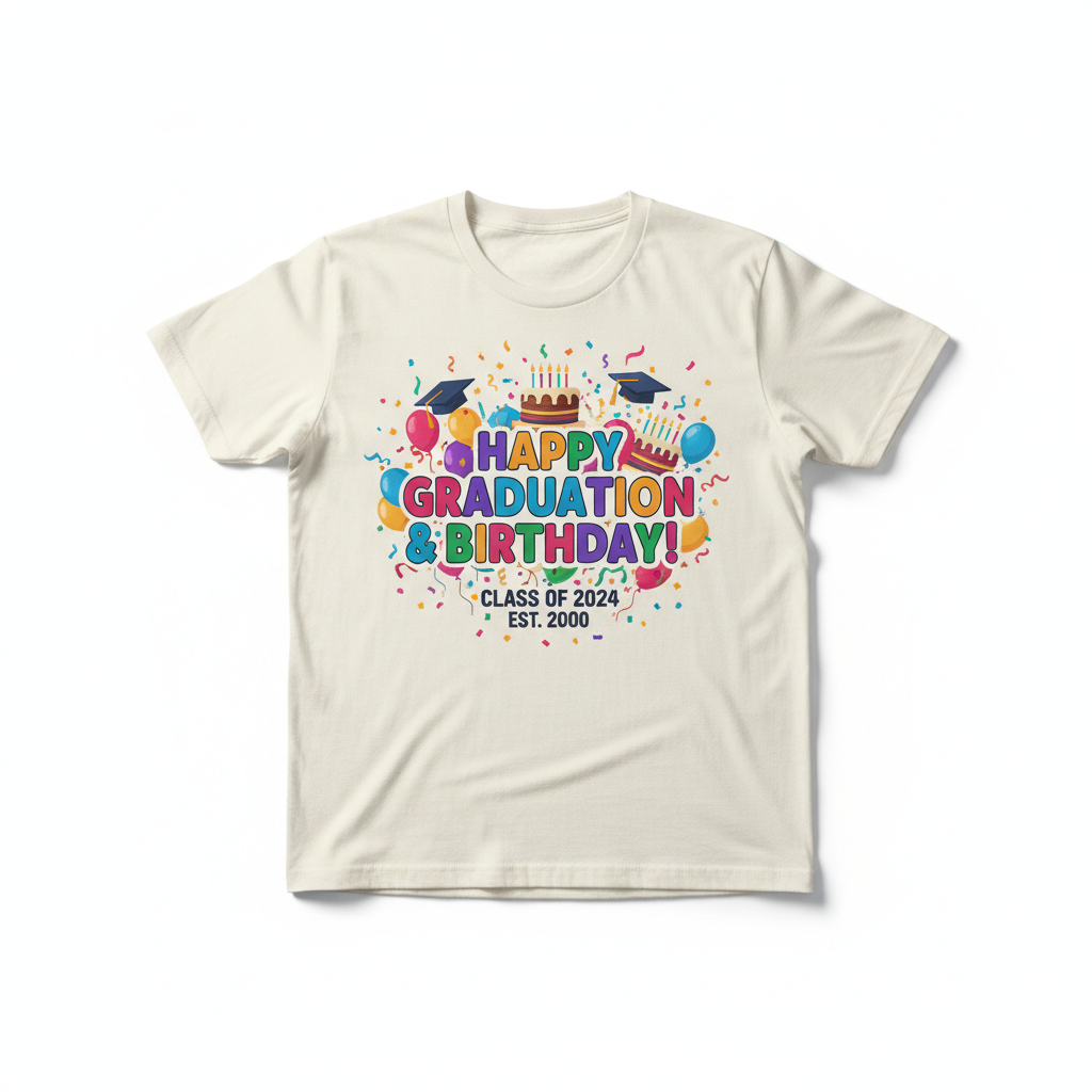Custom Shirts for Graduations & Events – DTF Printing | MKY Kustom Kreations