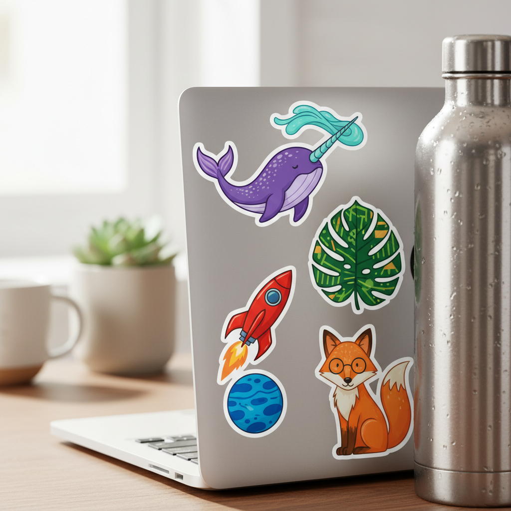 Custom Contour Cut Stickers – Die Cut Vinyl Stickers | MKY Kustom Kreations